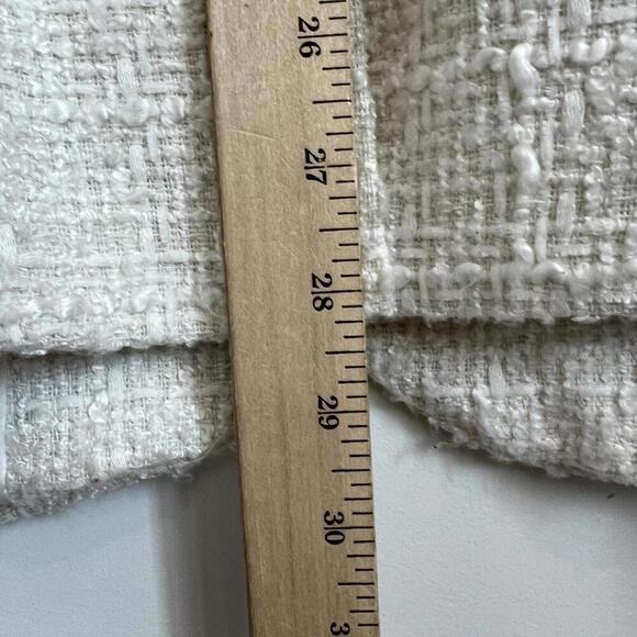 Maison D' Amelie Paris Women's Size Medium Acrylic Wool Blend Blazer Jacket Gold - Picture 5 of 13